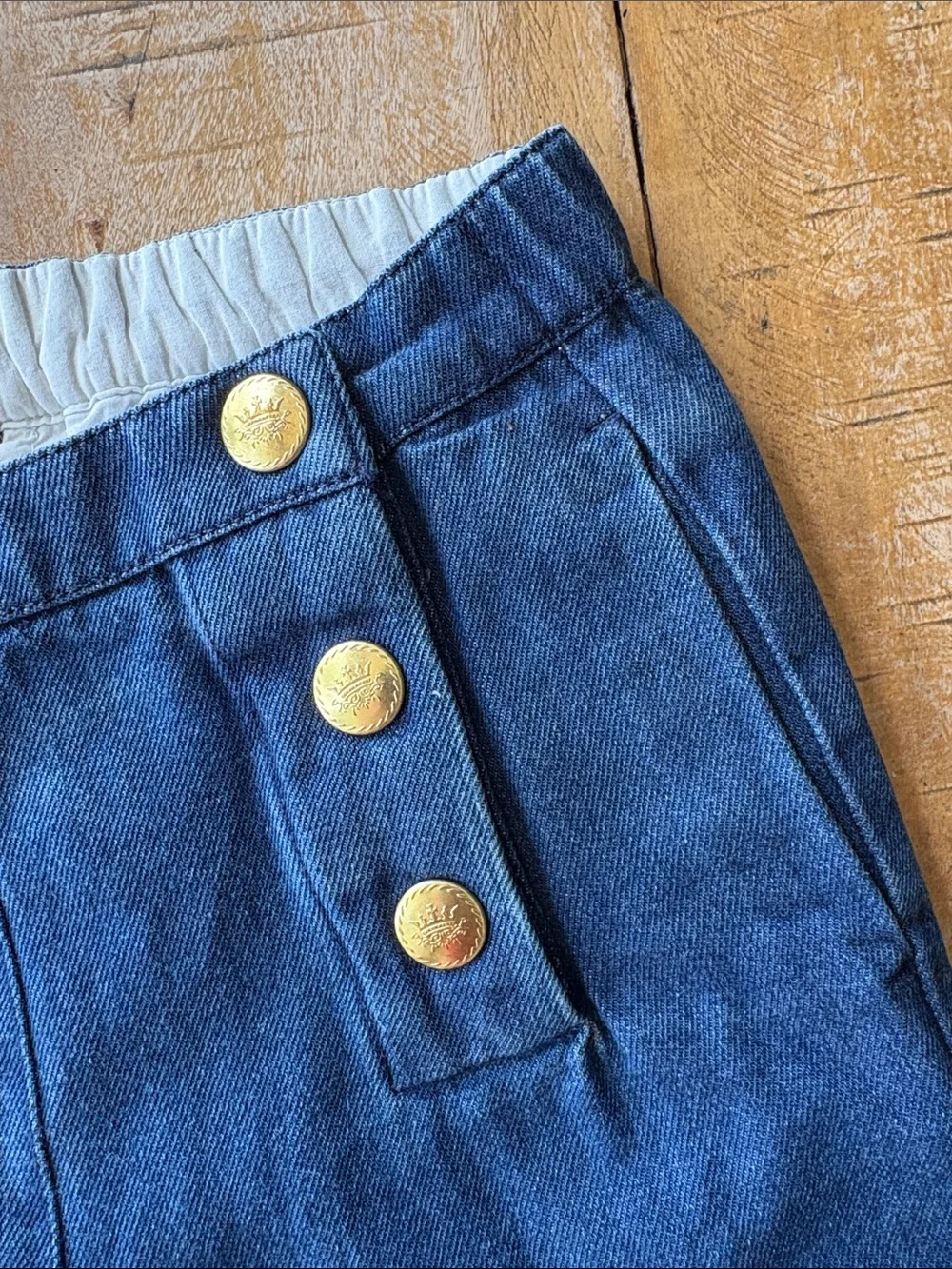 Crewcuts Girls Sailor Style Jeans size 6